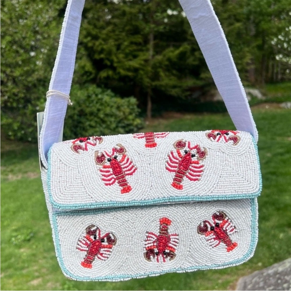 LOBSTER BEADED BAG! Beautiful!!! New tags!!